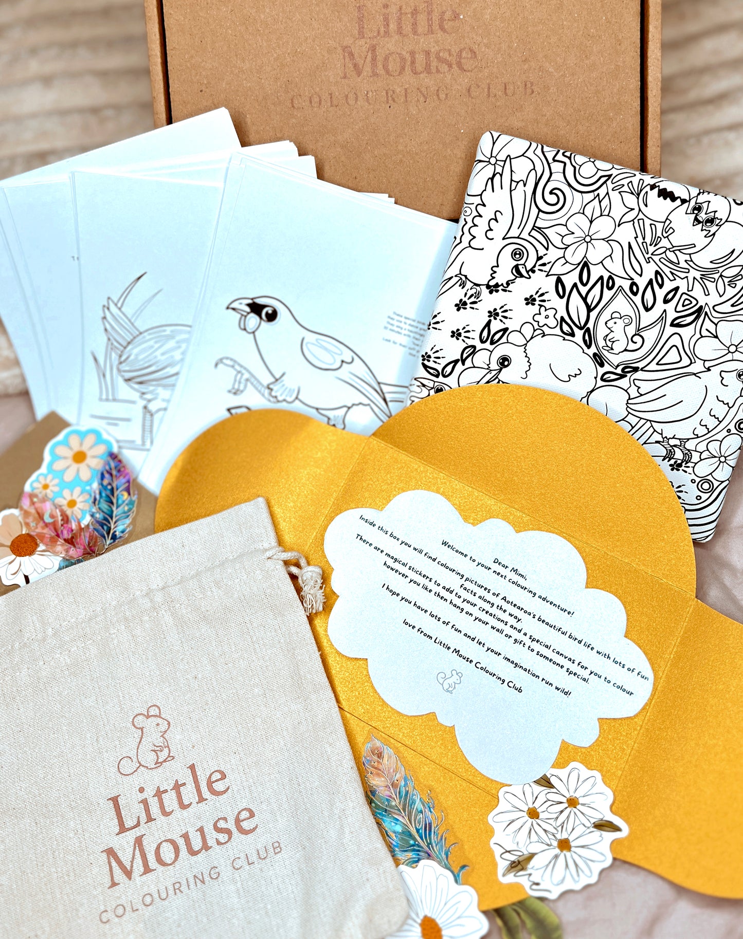 Personalised Gift Box New Zealand Bird Edition