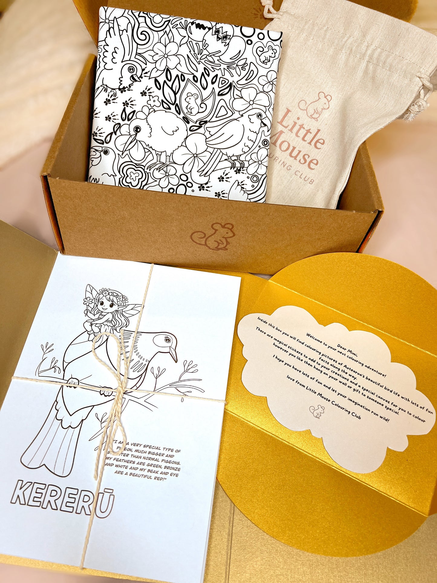 Personalised Gift Box New Zealand Bird Edition